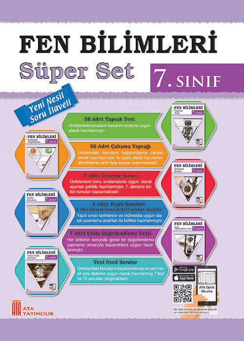 7. Sınıf Fen Bilimleri Süper Set
